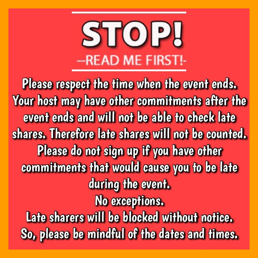 If you’re receiving this we haven’t seen your presence during this event.